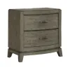 Liberty Furniture 805-BR61 Avalon - Nightstand With Charging Station - Burnished Beige