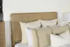 Coaster Fine Furniture 224300KW Arini - Rattan California King Panel Bed - Sand Wash And Natural