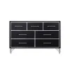 New Classic B1891-050 Ava - 7 Drawer Dresser - Ebony