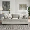 New Classic U1270-30-LGR New Classic U1270-30-LGR Sylvie - Sofa With 4 Accent Pillows - Lush Silver Gray
