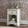 Liberty Furniture 244-BR62 Magnolia Manor - 1 Drawer Nightstand - Antique White