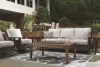 Ashley Furniture P750-838 Paradise Trail - Sofa with Cushion - Medium Brown