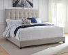 Ashley Furniture B130-581 Dolante - Queen Upholstered Bed - Beige