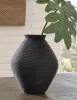 Ashley Furniture A2000511 Ashley Furniture A2000511 Hannela - Vase - Small - Antique Brown
