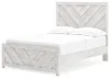 Ashley Furniture B3788B2 Ashley Furniture B3788B2 Cayboni - Full Panel Bed - Whitewash