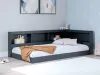 Ashley Furniture EB1528B3 Simmenfort - Twin Bookcase Storage Bed - Navy Blue
