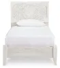 Ashley Furniture B181B1 Ashley Furniture B181B1 Paxberry - Twin Panel Bed - Whitewash
