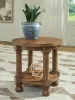 Ashley Furniture T614-6 Ashley Furniture T614-6 Chadworth - Round End Table - Medium Brown