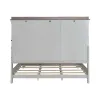 Liberty Furniture 457-BR-KMS Liberty Furniture 457-BR-KMS Ivy Hollow - King Mantle Storage Bed - Weathered Linen / Dusty Taupe
