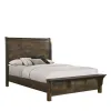New Classic 00-1334-300 New Classic 00-1334-300 Blue Ridge - 5/0 Queen Bed - Rustic Gray