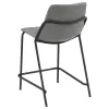 CoasterEveryday 183452 Earnest - Upholstered Counter Chair (Set of 2) - Gray