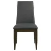 CoasterEssence 115272 Wes - Upholstered Dining Side Chair (Set of 2) - Dark Walnut