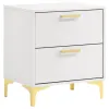 CoasterEveryday 224402 Kendall - 2-Drawer Nightstand - White