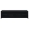 Coaster Fine Furniture 736303 Jupiter - 4 Door Engineered Wood TV Stand - Black