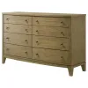 Coaster Fine Furniture 224923 Granada - 8-Drawer Dresser Cabinet - Natural Pine