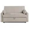 Coaster Fine Furniture 350142 Portland - Boucle Upholstered Sleeper Sofa Bed - Latte