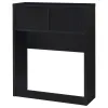 Coaster Fine Furniture 315851T Westpark - Twin Bookcase Headboard - Black