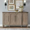 Liberty Furniture 2239-AC1000 Pavilion - 4 Door Accent Cabinet - Natural