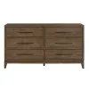 Liberty Furniture 936-BR31 Liberty Furniture 936-BR31 Shaker Lakes - 6 Drawer Dresser - Harvest Brown