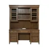 Liberty Furniture 930-HO-CHS Carolina Park - Credenza & Hutch - Amber Brown