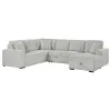 Coaster Fine Furniture 501208B3 Devonshire - Right Chaise With Storage & 1 Piece Pillow, Box 3 of 3 - Gray