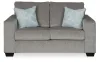 Ashley Furniture 8721435 Ashley Furniture 8721435 Altari - Loveseat - Alloy