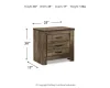 Ashley Furniture B446-92 Ashley Furniture B446-92 Trinell - Two Drawer Night Stand - Brown