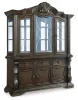 Ashley Furniture D947D1 Maylee - Dining Buffet And Hutch - Dark Brown