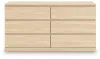 Ashley Furniture EB9632-231 Ashley Furniture EB9632-231 Onita - Six Drawer Dresser - Natural