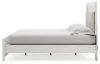 Ashley Furniture B2640B18 Altyra - Queen Panel Bed With Roll Slats - White