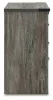 Ashley Furniture B4480-92 Frandern - Two Drawer Night Stand - Gray