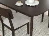 Ashley Furniture PCD607-225 Mallenette - Dining Room Table Set (Set of 5) - Merlot