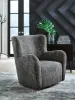 Ashley Furniture A3000796 Ashley Furniture A3000796 Rowenburg - Swivel Glider Accent Chair - Heather Charcoal