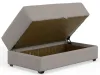 Jackson Furniture Industries 240577-1949/18 Jackson Furniture Industries 240577-1949/18 Trevor - Storage Ottoman - Nickel