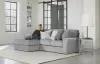 Jackson Furniture Industries 2477/75/42-28 Jackson Furniture Industries 2477/75/42-28 Glacier - 2 Piece Sofa Chaise (RSF Loveseat / LSF Chaise) - Shark