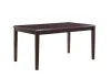 New Classic D1701-160-EBY New Classic D1701-160-EBY Gia - 5 Piece Dining Set (Table & 4 Chairs) - Ebony