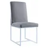 CoasterElevations 107143 Mackinnon - Upholstered Dining Side Chair (Set of 2) - Gray