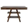 CoasterEssence 115208-S5 Dewey - 5 Piece Rectangular Dining Table Set - Walnut