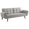 Coaster Fine Furniture 360096 Caufield - Upholstered Tufted Convertible Sofa Bed - Gray