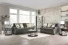 Furniture of America SM3080-LV Taliyah - Loveseat - Gray / Brown / Yellow