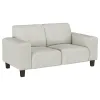 Coaster Fine Furniture 509648 Deerhurst - Upholstered Track Arm Tufted Loveseat - Greige