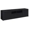 Coaster Fine Furniture 706223-SET Winfield - 3 Piece Entertainment Center TV Stand - Black