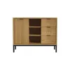 Intercon NP-CA-4837-NTO-C Newport - Sideboard - Natural Oak