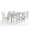 New Classic 40-D1652-D6C New Classic 40-D1652-D6C Pascal - Rectangle Dining Table With 6 Chairs - Driftwood