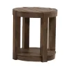 Liberty Furniture 449-OT1022 Liberty Furniture 449-OT1022 Broadmore - Round Chairside Table - Cobblestone Brown