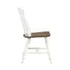 Liberty Furniture 741-C1500S Al Fresco - Slat Back Side Chair - Graphite & Whitestone