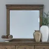 Liberty Furniture 930-BR51 Carolina Park - Mirror - Amber Brown