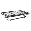 CoasterSleep 1137 Eden - Metal Twin Pop Up Trundle Bed - Black