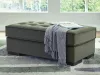 Ashley Furniture PC6170208 Caspian-Town - Oversized Accent Ottoman - Olive