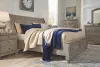 Ashley Furniture B733/31/36/78/76/95 Ashley Furniture B733/31/36/78/76/95 Lettner - 5 Pc. - Dresser, Mirror, California King Sleigh Bed - Light Gray